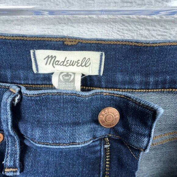Madewell Skinny Jeans The Perfect Vintage High Rise Women's Blue Size 29 - Picture 5 of 13